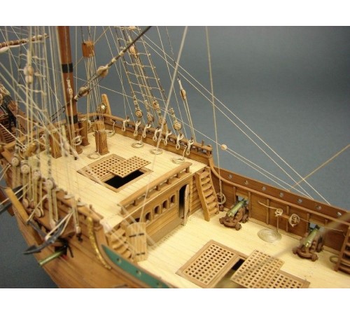 Сборная картонная модель Shipyard пинас Papegojan (№73), 1/96