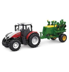Р/У фермерский трактор Korody с зерновой сеялкой 1/24 2.4G 6CH RTR