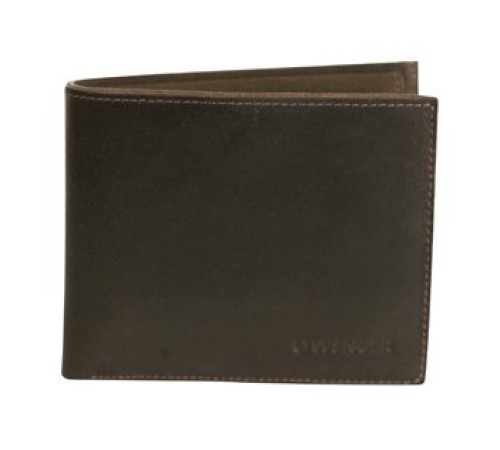 Портмоне WENGER Cloudy, коричневый, воловья кожа, 12х2х9,5 см