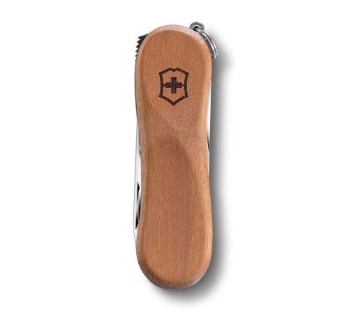 Нож-брелок VICTORINOX NailClip Wood 580, 65 мм, 6 функций, деревянная рукоять