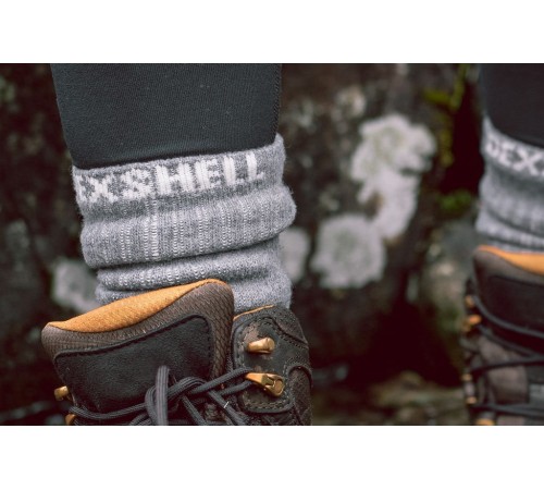 Водонепроницаемые носки Dexshell Terrain Walking серые L (43-46)