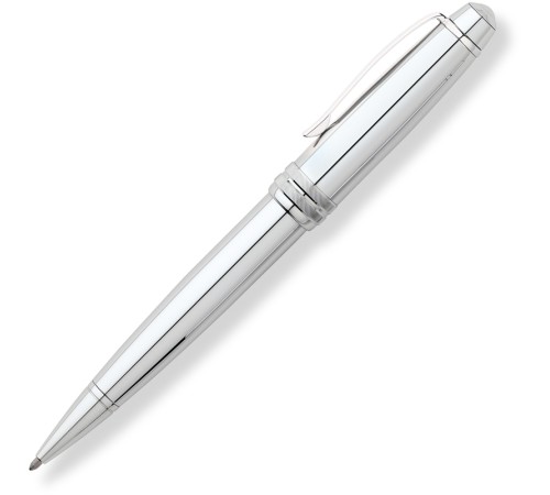 Шариковая ручка Cross Bailey. Цвет - серебристый.