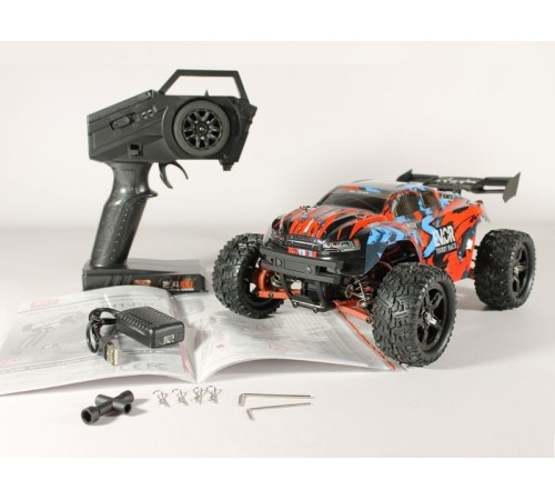Радиоуправляемая трагги Remo Hobby S EVO-R UPGRADE V2.0 (красный) 4WD 2.4G 1/16 RTR