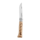 Нож Opinel №8 Alpine adventures, нержавеющая сталь, рукоять дуб, гравировка пеший туризм, 002186