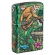 Набор из двух зажигалок ZIPPO Загадки леса с покрытием Glow-in-the-Dark Green, зелёные, глянецевые