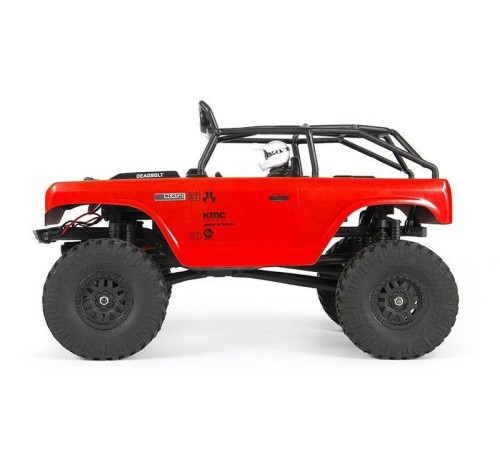 Модель для трофи 1:24 Axial SCX24 Deadbolt 4WD, электро, RTR (красный)