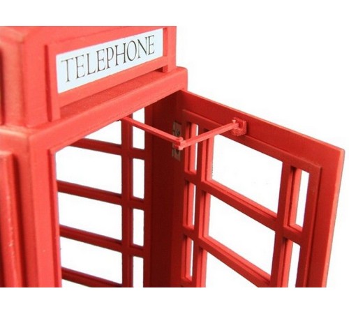 Сборная деревянная модель телефонной будки Artesania Latina LONDON TELEPHONE BOX, 1/10