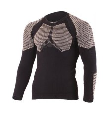 Футболка  мужская Rolo/ дл. рукав/ синтетика 260/ черный/ L-XL, Rolo9070LXL