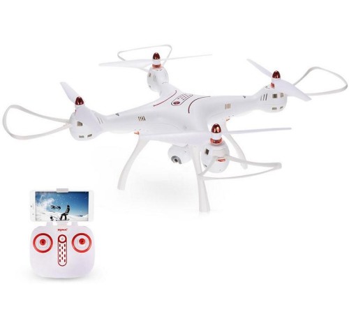 Р/У квадрокоптер Syma X8SW-D с FPV трансляцией Wi-Fi, барометр 2.4G RTF