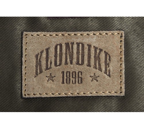 Несессер KLONDIKE «Blake», винтажная кожа в коричневом цвете, 22 х 28 х 7,5 см