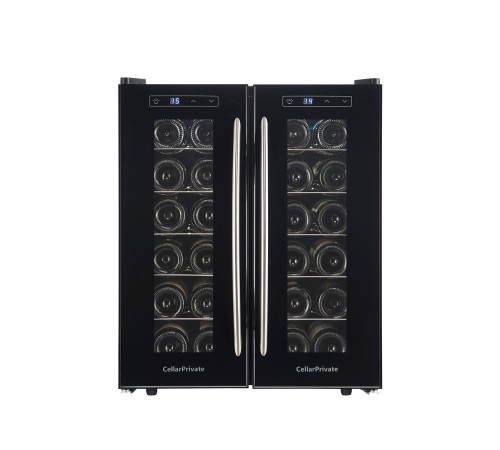 Винный шкаф двухкамерный Cellar Private CP024-2T