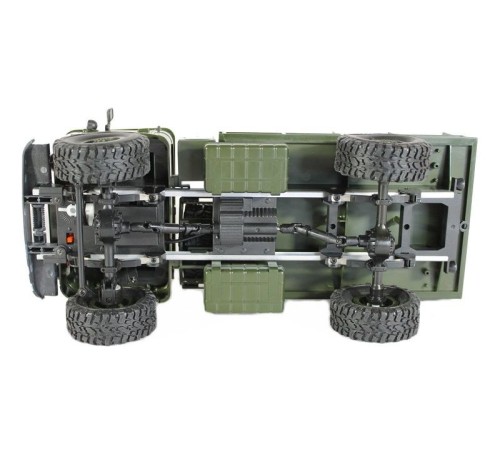 Радиоуправляемая машина MN MODEL ГАЗ-66 грузовая (зеленая) 4WD 2.4G 1/16 RTR