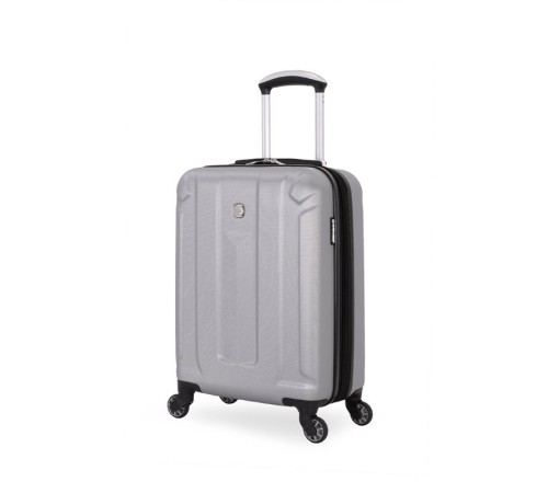 Чемодан WENGER ZURICH III, серебристый, АБС-пластик, 35,5x23x48 см, 34 л