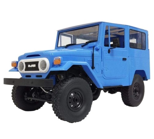 Радиоуправляемая машина WPL японский внедорожник FJ40 (голубая) 4WD 2.4G 1/16 RTR