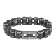 Браслет ZIPPO Bike Chain Bracelet, серый, нержавеющая сталь, 22 см