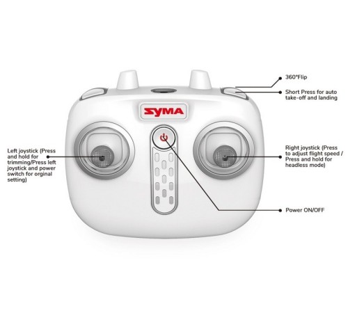 Р/У квадрокоптер Syma X15A 6-AXIS 2.4G RTF