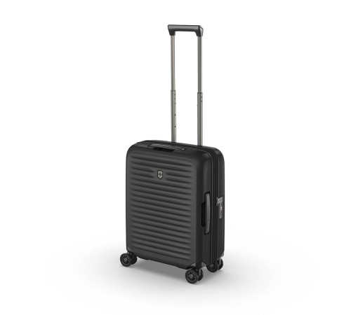 Чемодан VICTORINOX Airox Advanced, черный матовый, 100% поликарбонат Makrolon, 40x20x55 см, 33 л