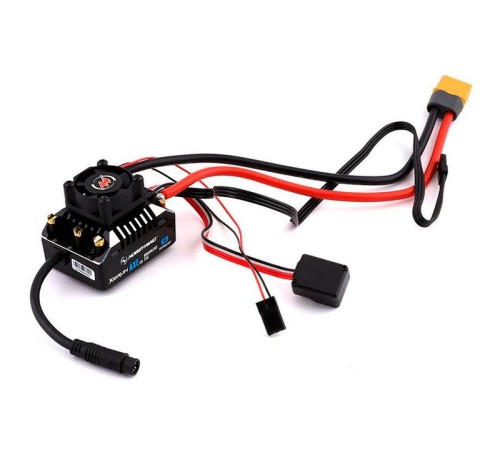 Бесколлекторный регулятор Hobbywing XERUN AXE R2 Brushless ESC (80A-480A, 1/10 Rock Crawler)