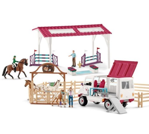 Фигурка Schleich Проверка перед большим конным турниром, lmtd