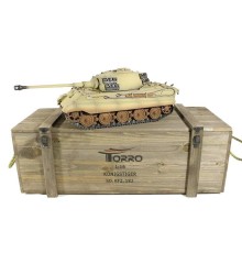 Радиоуправляемый танк Torro King Tiger 1/16 дым (для ИК боя) V3.0 2.4G RTR
