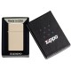 Зажигалка ZIPPO Slim® с покрытием Flat Sand, латунь/сталь, бежевая, матовая, 29x10x60 мм