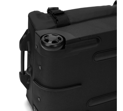 Сумка на колесах TORBER Mobi, черный, полиэстер 900D с PU покрытием, 47 х 34 х 21,5 см, 32 л