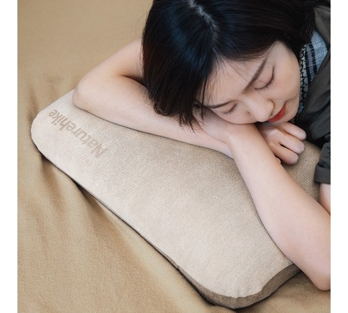 Чехол на туристическую подушку Naturehike Silent Beige for Glamping/Camping/Travel/Office/Car, 6927595709399