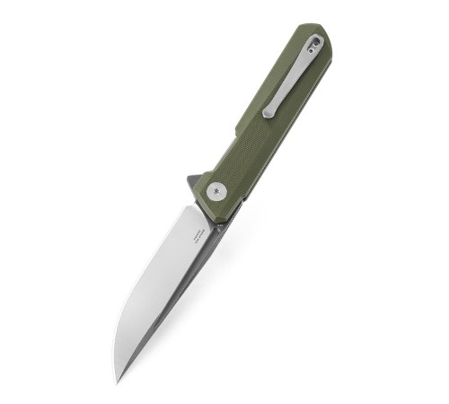 Нож Bestechman Dundee сталь D2, рукоять G10 зеленая