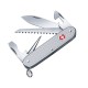 Нож перочинный VICTORINOX Farmer X Alox, 93 мм, 10 функций, алюминиевая рукоять, серебристый