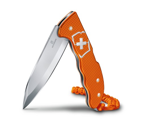 Нож охотника VICTORINOX Hunter Pro Alox LE 2021 130 мм, 4 функции, с фиксатором лезвия, оранжевый