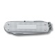 Нож-брелок VICTORINOX Classic Alox, 58 мм, 5 функций, алюминиевая рукоять, серебристый