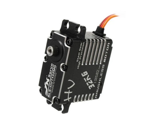 Сервомашинка цифровая JX Servo BLS-HV7132MG (71г/32.5/0.07/7.4V) бесколлекторная, Full metal