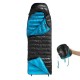 Мешок спальный  Naturehike CWZ400 NH19W400-Z с пуховым конвертом  L черный, 6927595765371