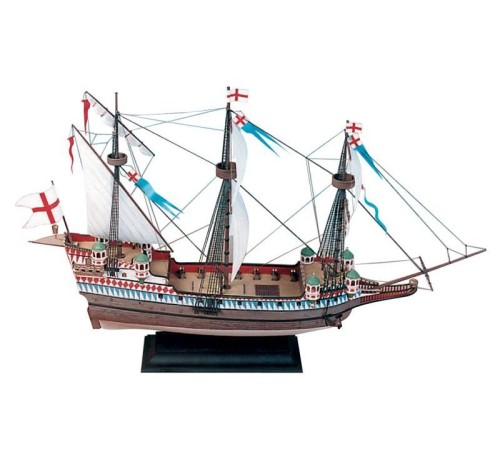 Сборная модель ZVEZDA Галеон «Элизабет» Эскадры Френсиса Дрейка 1588 г., 1/200