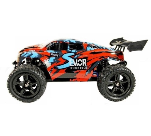 Радиоуправляемая трагги Remo Hobby S EVO-R Brushless (красная) 4WD 2.4G 1/16 RTR