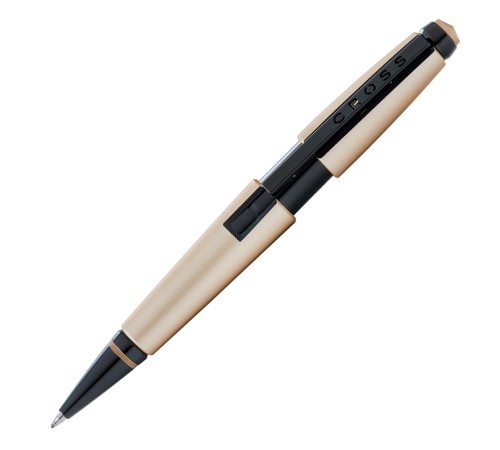 Ручка-роллер Cross Edge без колпачка Matte Hazelnut Lacquer