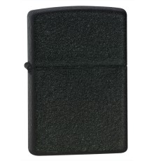 Зажигалка ZIPPO Classic с покрытием Black Crackle™, латунь/сталь, чёрная, матовая, 38x13x57 мм