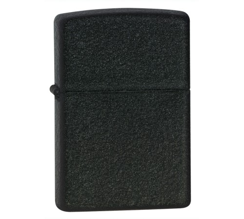 Зажигалка ZIPPO Classic с покрытием Black Crackle™, латунь/сталь, чёрная, матовая, 38x13x57 мм