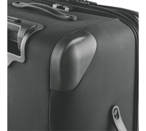Чемодан VICTORINOX Lexicon™ Dual-Caster, чёрный, баллистический нейлон TourMax, 44x30x61 см, 81,4 л