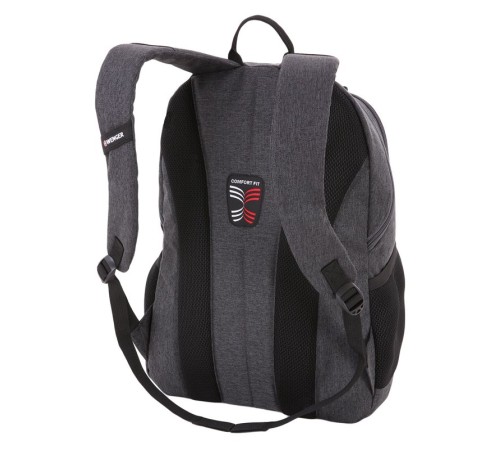 Рюкзак WENGER 13'', cерый, ткань Grey Heather/ полиэстер 600D PU , 33х16х45 см, 23 л