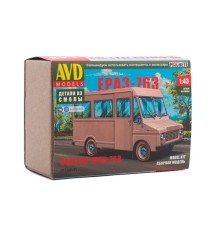 Сборная модель AVD Фургон ЕРАЗ-763, 1/43