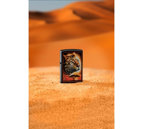 Зажигалка ZIPPO Mazzi® с покрытием Black Matte, латунь/сталь, чёрная, матовая, 38x13x57 мм