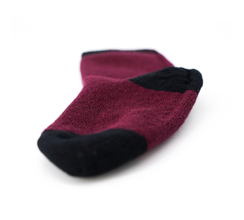 Водонепроницаемые носки детские DexShell Ultra Thin Children Socks S (16-18 см), бордовые, DS543BBS