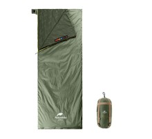 Мешок спальный Naturehike NH21MSD09 мини LW180, размер XL, зеленый, 6927595777961