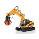 Радиоуправляемый экскаватор c шаровым захватом HUI NA TOYS 2.4G 16CH 1/14 RTR