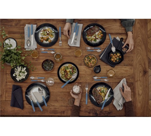 Набор из 24 столовых принадлежностей VICTORINOX Swiss Modern: 6 ножей для стейка, 6 вилок, 12 ложек