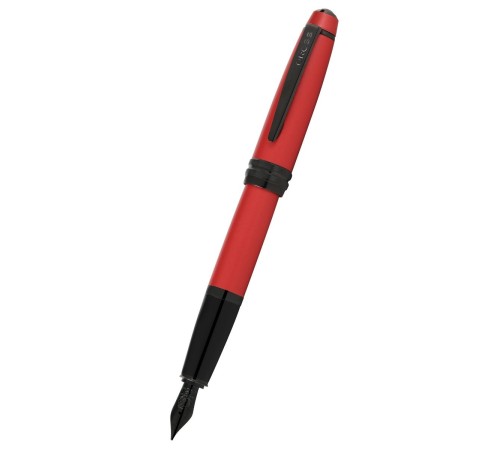 Перьевая ручка Cross Bailey Matte Red Lacquer, перо F. Цвет - красный.