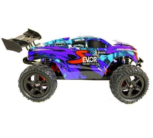Радиоуправляемая трагги Remo Hobby S EVO-R Brushless UPGRADE (синяя) 4WD 2.4G 1/16 RTR