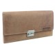 Портмоне WENGER Wildspitz, коричневый, кожа нубук, 17,5×3×9,5 см