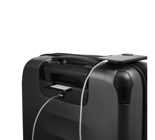 Чемодан VICTORINOX Spectra™ 3.0 Global Carry-On, чёрный, поликарбонат Sorplas™, 40x20x55 см, 39 л